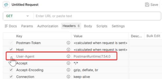 Postman-User-Agent